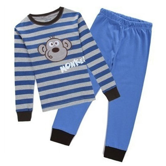Pijama Infantil de Algodón con Diseño de Dibujos Animados - Image 6