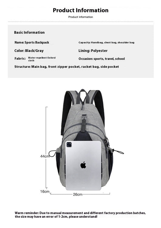 Bolso Bandolera Multifuncional Impermeable para Bádminton y Deportes - Image 28