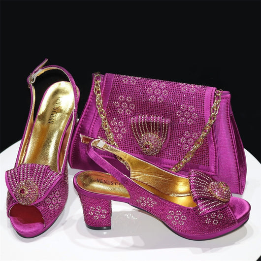 Zapatos Peep Toe con Tacón Grueso y Detalles de Strass - Image 16