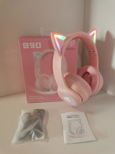 Auriculares Gaming ONIKUMA B90 con RGB y Bluetooth - Image 23