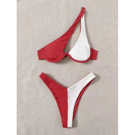 Bikini Multicolor con Tela Doble - Traje de Baño Premium - Image 41