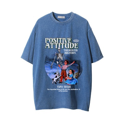 Playera Estampada con Calavera para Hombre - Image 8