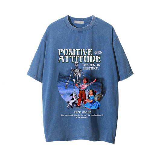Playera Estampada con Calavera para Hombre - Image 8