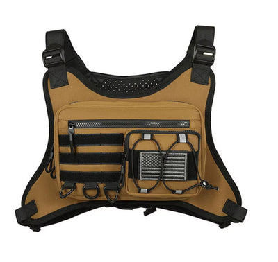 Chaleco Deportivo con Bolsa de Pecho para Hombre - Image 7