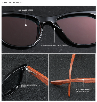Gafas de Sol Polarizadas Arcoíris en Madera - Image 19