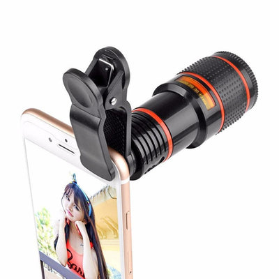 Lente Teleobjetivo 8X con Clip Universal para Smartphone - Image 5