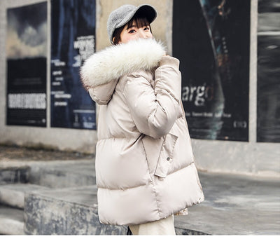 Abrigo Acolchado Coreano Elegante Slim Fit para Mujer - Versátil y Abrigador - Image 16