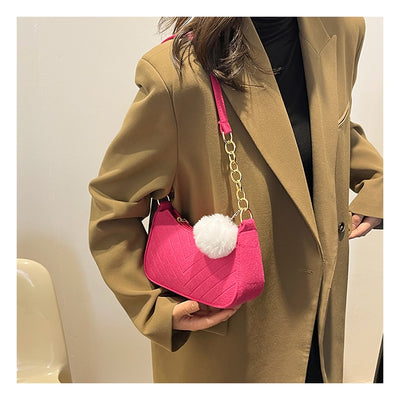 Bolso Retro Bandolera Mujer Colores Sólidos - Image 28