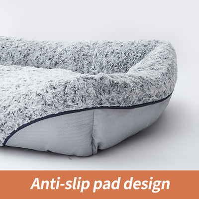 Cama Velvet Swirl para Perros Pequeños y Medianos con Cojín Removible y Efecto Calmante - Image 5