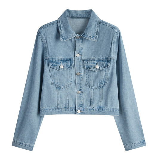 Chaqueta Denim Suelta Casual Trendy para Mujer - Image 5