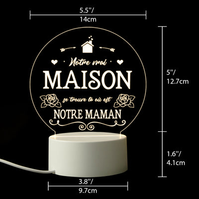 Lámpara LED Nocturna para Mamá - Luz Cálida de Cabecera - Image 18