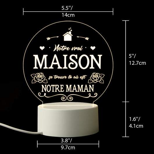 Lámpara LED Nocturna para Mamá - Luz Cálida de Cabecera - Image 18