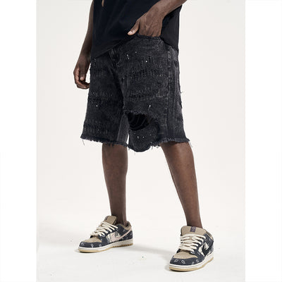 Pantalones Vaqueros Rotos Vintage para Hombre - Image 10