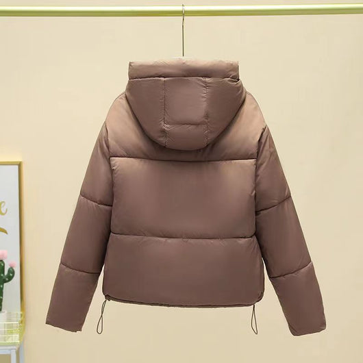Abrigo Acolchado Cálido para Mujer con Bolsillos - Chaqueta de Algodón Grueso - Image 3
