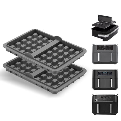 Molde de Silicona para Waffles - Bandeja Portátil para Freidora de Aire - Image 9