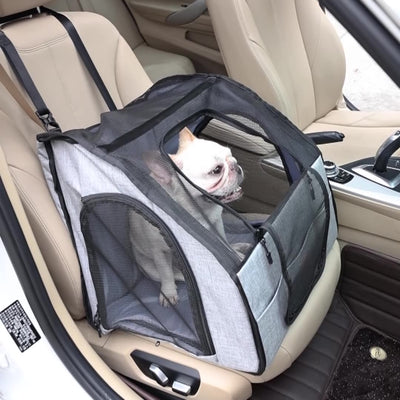 Transportín Portátil para Perros - Jaula de Viaje Cómoda y Segura