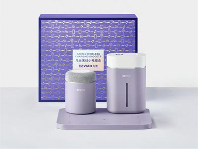 Parlante Bluetooth con Cargador y Luz Nocturna 3 en 1