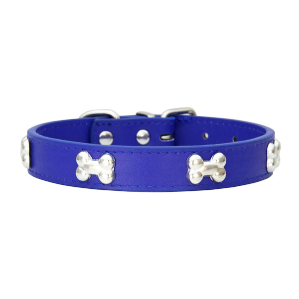 Collar y Correa para Perro de Cuero PU Premium