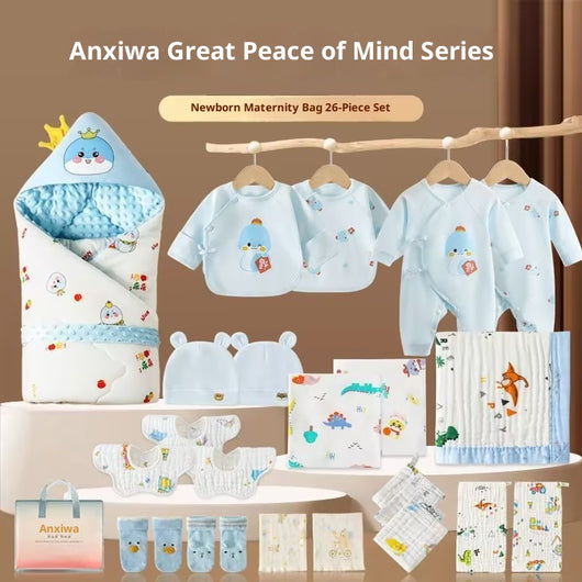 Bolsa de Maternidad con Set Completo de Toalla de Baño y Ropa para Recién Nacido - Image 12