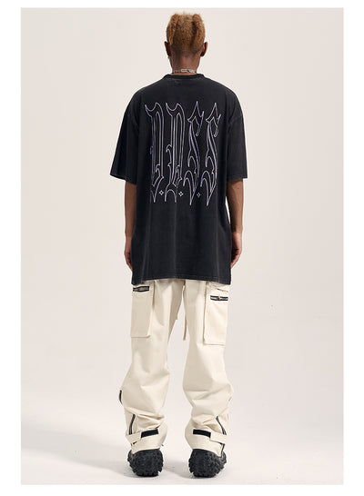 Camiseta Estampada Doble Cara West Coast - Manga Corta Suelta - Image 9