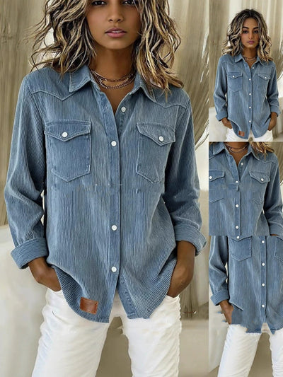Chaqueta Denim Versátil para Mujer - Estilo Casual - Image 9