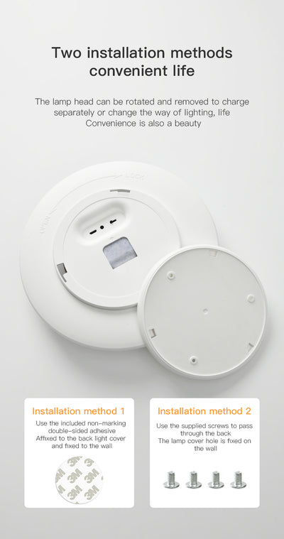 Lámpara de Techo con Sensor de Movimiento Infrarrojo Recargable - Image 22