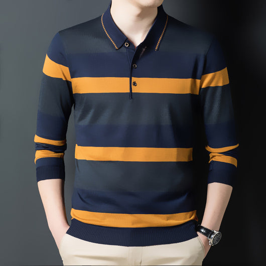 Camisa Casual de Rayas para Hombre - Cómoda y Moderna - Image 10