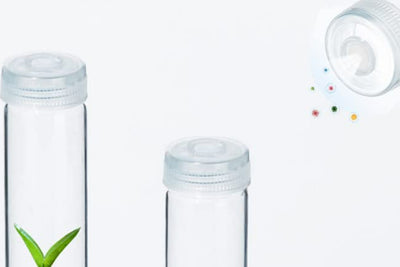 Tubos de Borosilicato 3.3 para Cultivo de Plantas con Tapas Transpirables