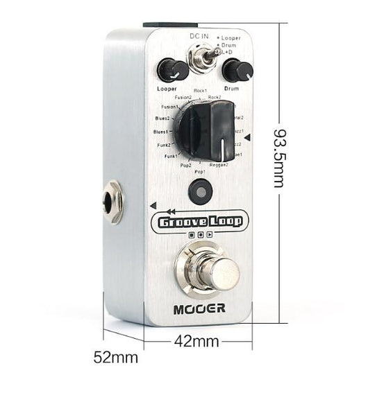 Pedal Looper Profesional con Grabadora de Frases, Batería Electrónica y Efectos de Guitarra - Image 2