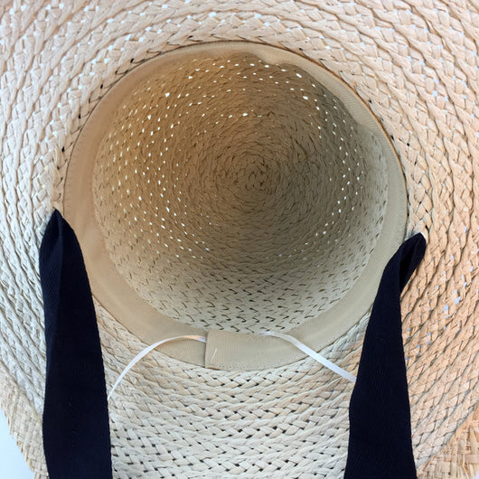 Sombrero de Paja para Mujer Protección Solar Playa - Image 6