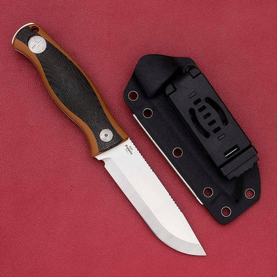 Cuchillo de Campamento Portátil con Hoja de Acero 1095 y Mango Mikata - Image 10
