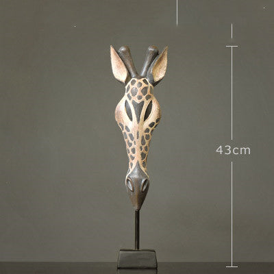 Máscara Decorativa Nórdica en Resina - Joya Artesanal para el Hogar - Image 24