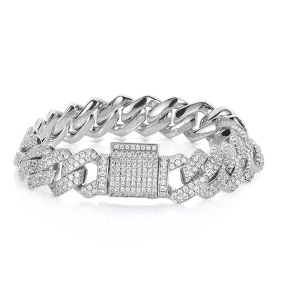 Pulsera Hip Hop Doble Fila 14mm - Estilo Urbano Premium - Image 36
