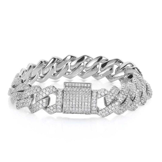 Pulsera Hip Hop Doble Fila 14mm - Estilo Urbano Premium - Image 36