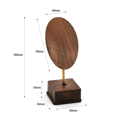 Organizador de Joyas en Madera y Cobre - Exhibidor de Collares y Aretes - Image 6