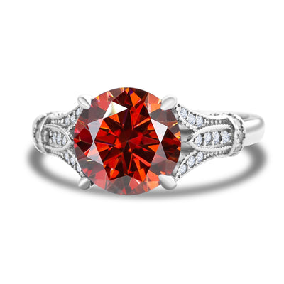 Anillo de Moissanita con Diseño Minimalista en Plata Sterling - Image 16