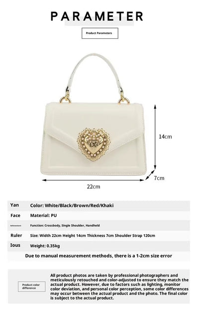 Bolso Cuadrado Portátil con Doble Compartimento Abatible - Image 11