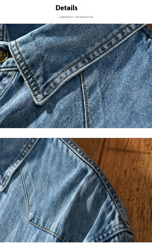 Chamarra Tipo Camisa Oversize Lavado Pesado para Hombre - Image 12