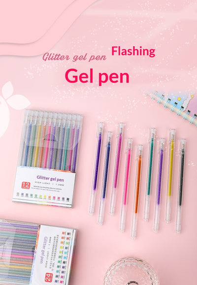 Bolígrafo de Bullet Journal con Tinta Gel Brillante de Colores - Image 17