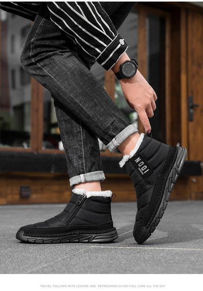 Botas de Invierno Impermeables Antideslizantes para Hombre Talla Grande - Image 15