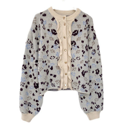 Cardigan Holgado Estilo Universitario para Mujer - Image 10