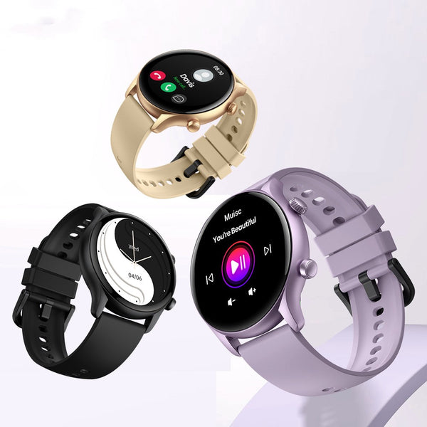 Reloj Inteligente con Llamadas Bluetooth, Monitor de Frecuencia Cardíaca y Contador de Pasos