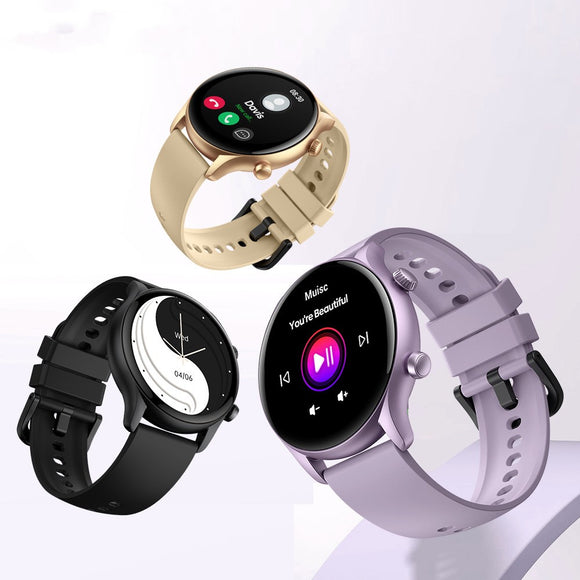Reloj Inteligente con Llamadas Bluetooth, Monitor de Frecuencia Cardíaca y Contador de Pasos