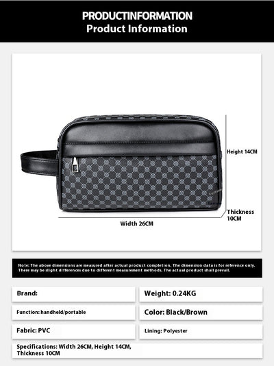 Cartera Vintage para Hombre con Estampado Artístico - Image 8