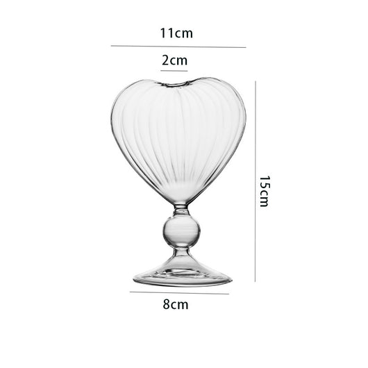 Copa de Vino Corazón Love Cocktail - Vaso Decorativo Japonés Elegante - Image 12