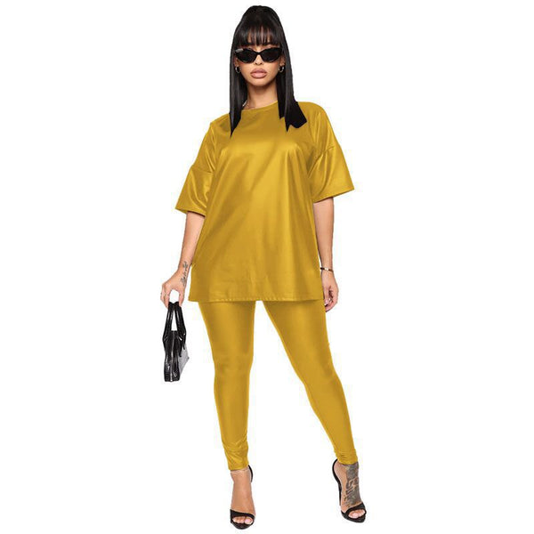 Pantalones Ajustados de Cuero Multicolor - Traje Sexy y Versátil
