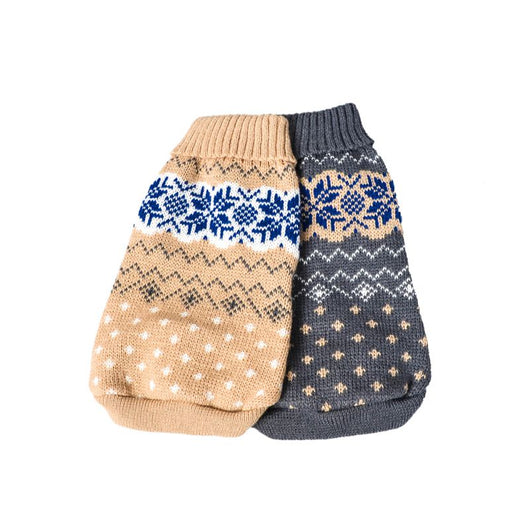 Suéter Cálido para Mascotas con Diseño de Copos de Nieve - Otoño e Invierno - Image 14