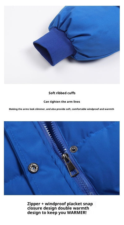 Abrigo Acolchado Estilo Coreano Suelto para Otoño Invierno - Image 10