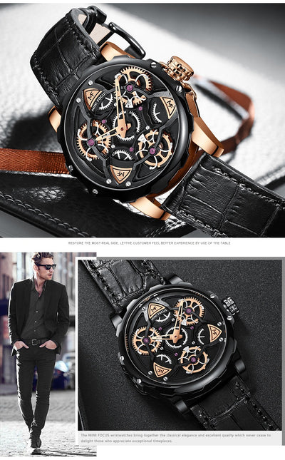 Reloj Casual para Hombre con Correa Hueca - Image 22