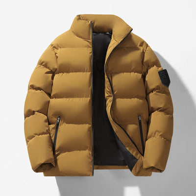 Chaqueta Acolchada de Algodón para Hombre - Abrigo Térmico Extra Grueso - Image 9
